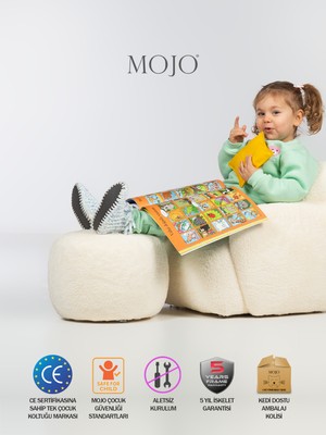 MOJO Puffy Çocuklara Özel Puf Krem -  CE Sertifikalı