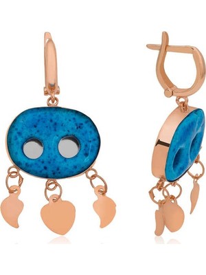Inure Jewelry Gümüş Süryani Gözü Küpe