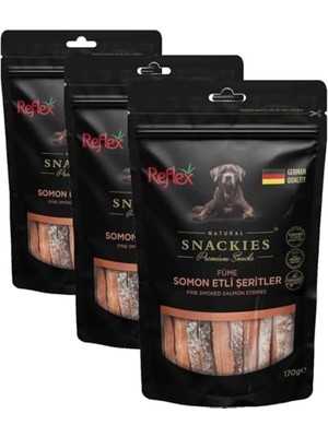 Esranın Dünyası Füme Somon Köpek Ödülü 170 gr (3 Paketi)