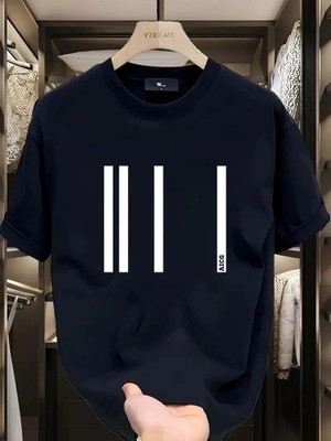 Toptan Fabrika Kadın Kısa Kol Yazlık Tişört Bisiklet Yaka Baskılı Oversize T-Shirt - Siyah