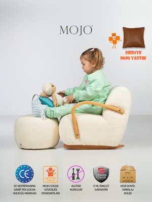 Mojo Soho Shake Sallanan Çocuk Koltuğu Krem