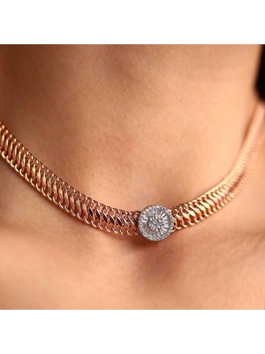 Trapez Viyana Choker Kolye