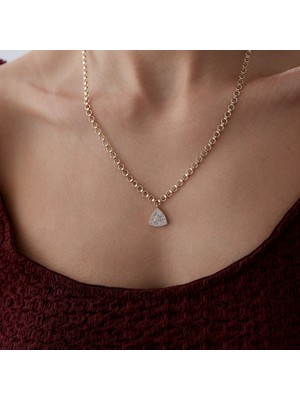 Bagetli Triangle Kolye