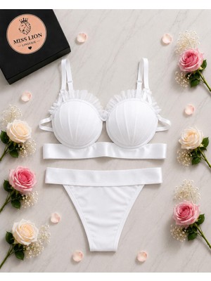 Miss Lion Lingerie Istridye Detaylı Sütyen Takım