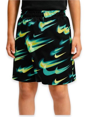 Nike Swim Breaker NESSG813 Asteroid Aop 4" Kids Volley Çok Renkli Unisex Şort