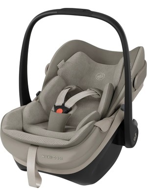 Maxi-Cosi Pebble Slide Pro Tam Yatabilen 0-13 kg Ana Kucağı ve Oto Koltuğu Sand