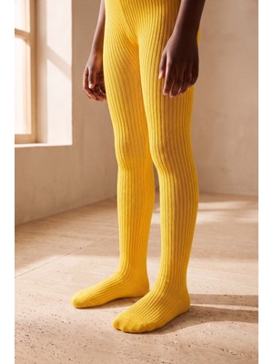 Bony Socks Dream Çocuk Külotlu Çorap Sarı