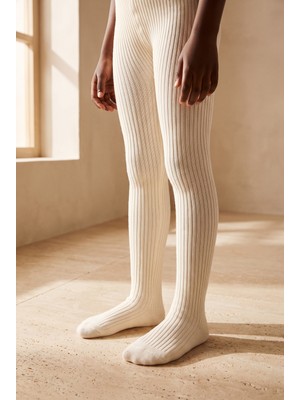 Bony Socks Dream Çocuk Külotlu Çorap Ekru