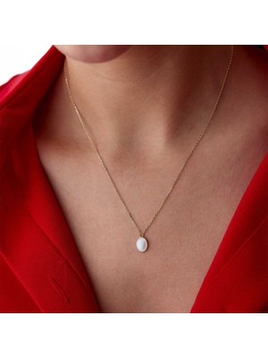 Opal Taşlı Kolye