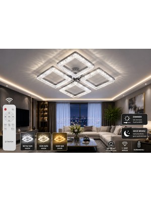 Marsel Lighting Piramit 6lı Avize