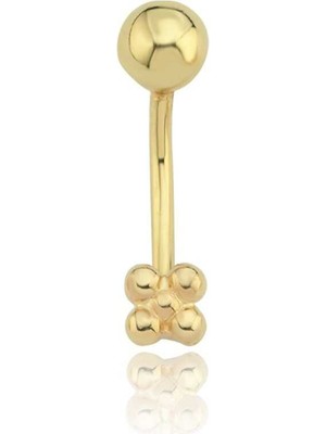 Top Çiçek Göbek Piercing