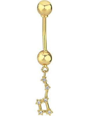 Büyük Ayı Takım Yıldızı Göbek Piercing