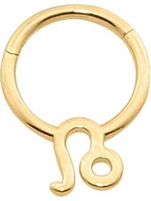 Aslan Burcu Halka Helix Piercing
