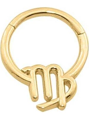 Başak Burcu Halka Helix Piercing
