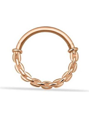 Zincir Motifli Helix Piercing