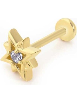 Tektaş Kutup Yıldızı Küçük Tragus Piercing