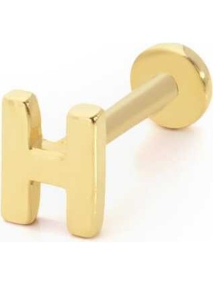 H Harfi Tragus Piercing