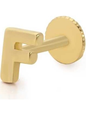 F Harfi Tragus Piercing