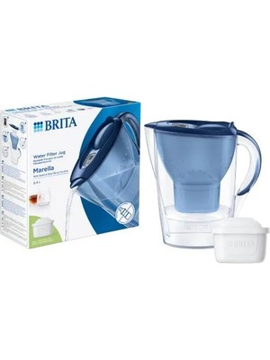 BRITA Marella XL 1x Maxtra Pro All-In-1 Filtreli Su Arıtma Sürahisi - Beyaz 3,5 lt