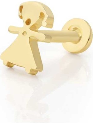 Kız Çocuk Figür Tragus Piercing
