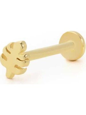 Yaprak Figür Tragus Piercing