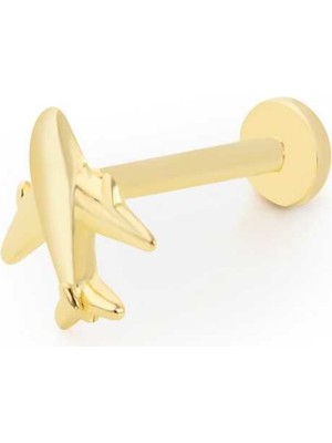 Uçak Model Tragus Piercing