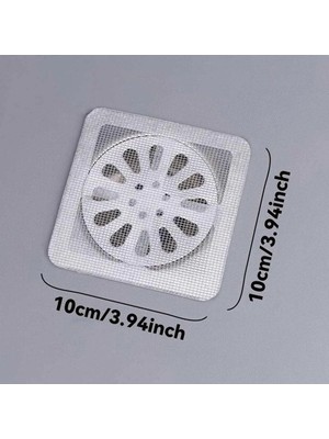 Uravas Store Mey Ithalat® Kendinden Yapışkanlı Banyo ve Lavabo Gider Filtresi