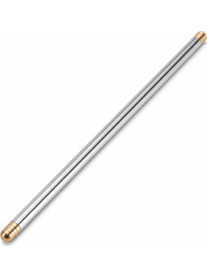 Uravas Store 6 Adet 80CM Çelik Lux Metal Oklava (5528)