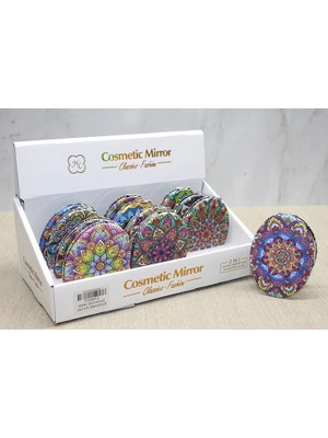Uravas Store Taşlı El Aynası Oval Ince ALK3763