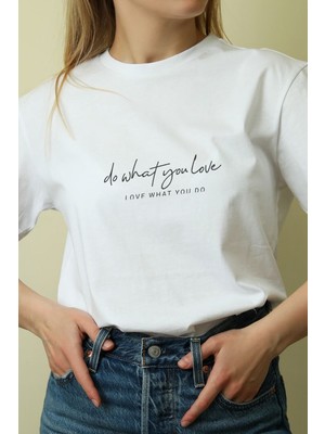 Velmora Fashion Unisex Oversize 24/1 Penye DTF Baskılı Tişört - DTF222