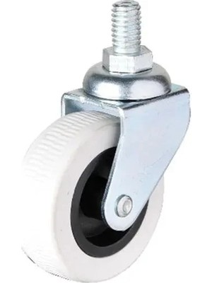 Mudanis 322 - 50X20 mm Gri Vidalı Teker 4 Adet Çok Renkli