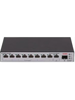 H3C S1600V2-10P-HPWR L2 9x 10-100-1000 Base-T Ports (8x Poe+ Ports) 1x 1g Sfp Port, 125W Poe+ Switch (Kdo)
