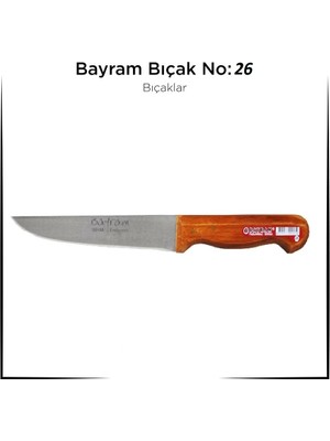 Renas Store Bursa Bıçağı Bayram Kurban Bıçağı Yemek Bıçağı No : 26 (5528)