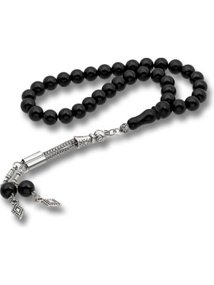 Inure Jewelry Metal Püsküllü 8 mm Rus Oltusu Tesbih
