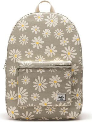 Herschel Pacific Daypack Retro Daisy Unisex Krem Sırt Çantası