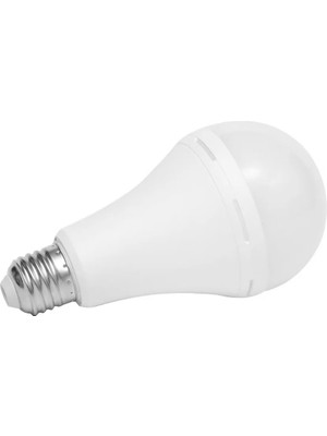 Renas Store Elektrik Kesintisinde Yanan Şarjlı LED Ampul E27 6500K Güçlü Işık