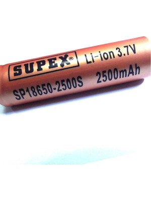 Supex ICR21700 5000MA 3.7V 3c Lityum Ion Pil (Kdo)