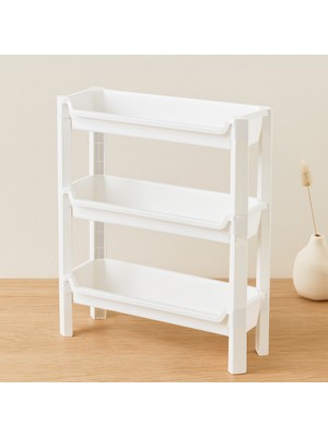 Uravas Store 3 Katlı Sepet Organizer Raf Ünitesi 465X145X500 mm