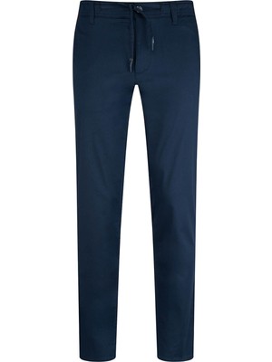 Hatemoğlu Lacivert Regular Fit Yandan Cepli Pamuklu Jogger Pantolon