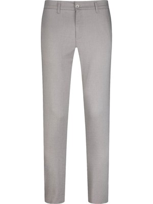 Hatemoğlu Gri Regular Fit Yandan Cepli Pamuklu Jogger Pantolon
