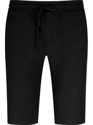 Hatemoğlu Siyah Regular Fit Yandan Cepli Jogger Pantolon