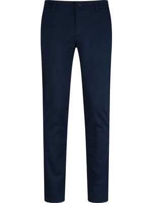 Hatemoğlu Lacivert Regular Fit Yandan Cepli Kanvas Pantolon