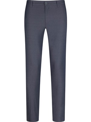 Hatemoğlu Lacivert Regular Fit Yandan Cepli Pamuklu Jogger Pantolon