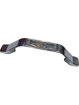Mudanis Dekoratif Zamak Kulp Içten - 64MM, Nikel, 1 Adet Çok Renkli