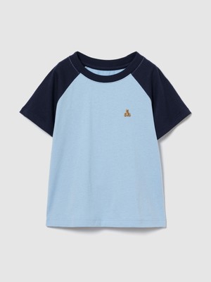 Gap Erkek Bebek Mavi Mix & Match Raglan T-Shirt