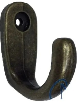 Mudanis Büyük Tekli Fincan Askı, Dekor Askısı - Antik, 12X23X30 mm Çok Renkli
