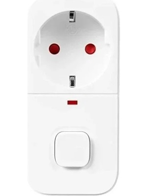 Mudanis Isıya Duyarlı Devre ve Akım Korumalı Duvar Tekli Anahtarlı Priz Fiş 16A/250V 750