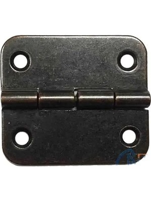 Mudanis Havşalı Menteşe - Büyük, 25X30MM, Oksit, 1 Adet Çok Renkli