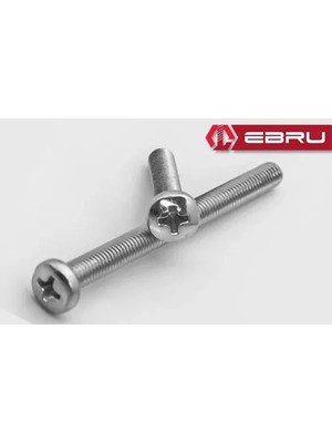 Mudanis Yuvarlak Yıldız Başlı Ysb Civata M5X60 - 100 Adet