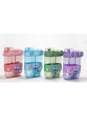 Royaleks Stitch Çift Bölmeli Pipetli Matara & Suluk ALK5107
